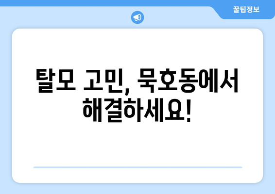 강원도 동해시 묵호동 모발이식|  믿을 수 있는 병원 찾기 | 모발이식, 탈모, 묵호동 병원, 강원도