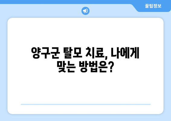강원도 양구군 동면 모발이식 전문 병원 찾기| 후기, 비용, 추천 | 모발 이식, 탈모 치료, 양구군 병원