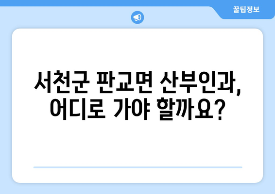 충청남도 서천군 판교면 산부인과 추천| 믿을 수 있는 의료진과 편안한 진료 | 산부인과, 여성 건강, 진료 예약, 추천 정보